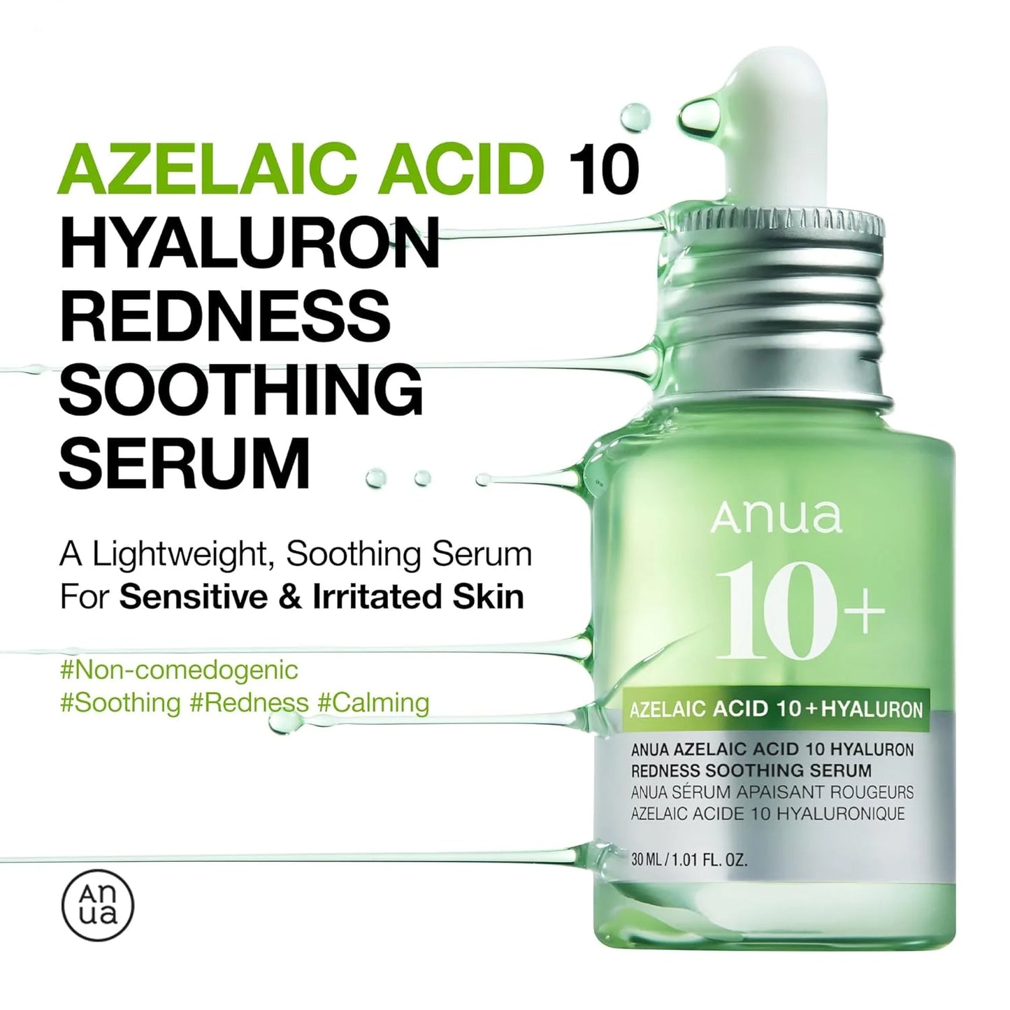 Azelaic Acid 10 Hyaluron Redness Soothing Serum