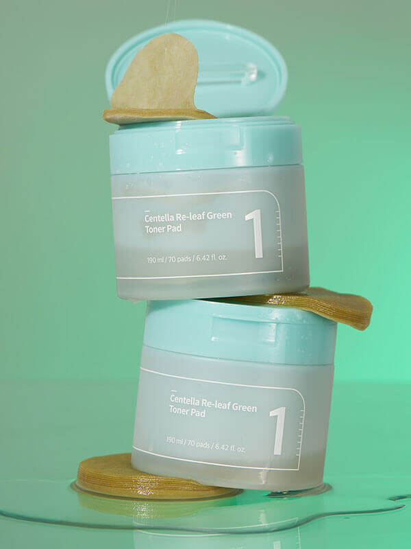 No.1 Centella Re-Leaf Green Toner Pad