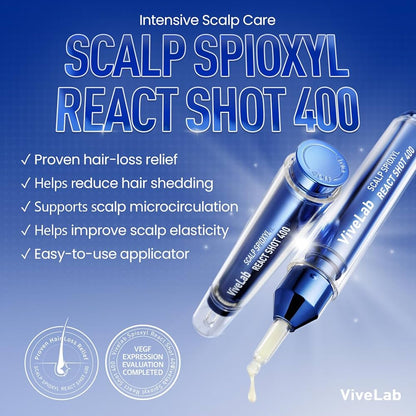 Scalp Spioxyl React Shot 400