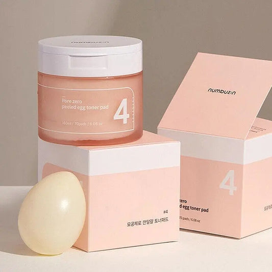 No. 4 Pore Zero Peeled Egg Toner Pad