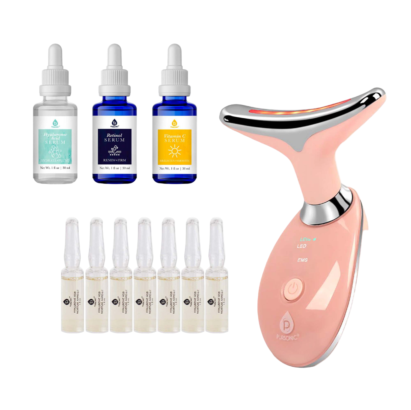 Pursonic Radiant Skin Rejuvenation Bundle
