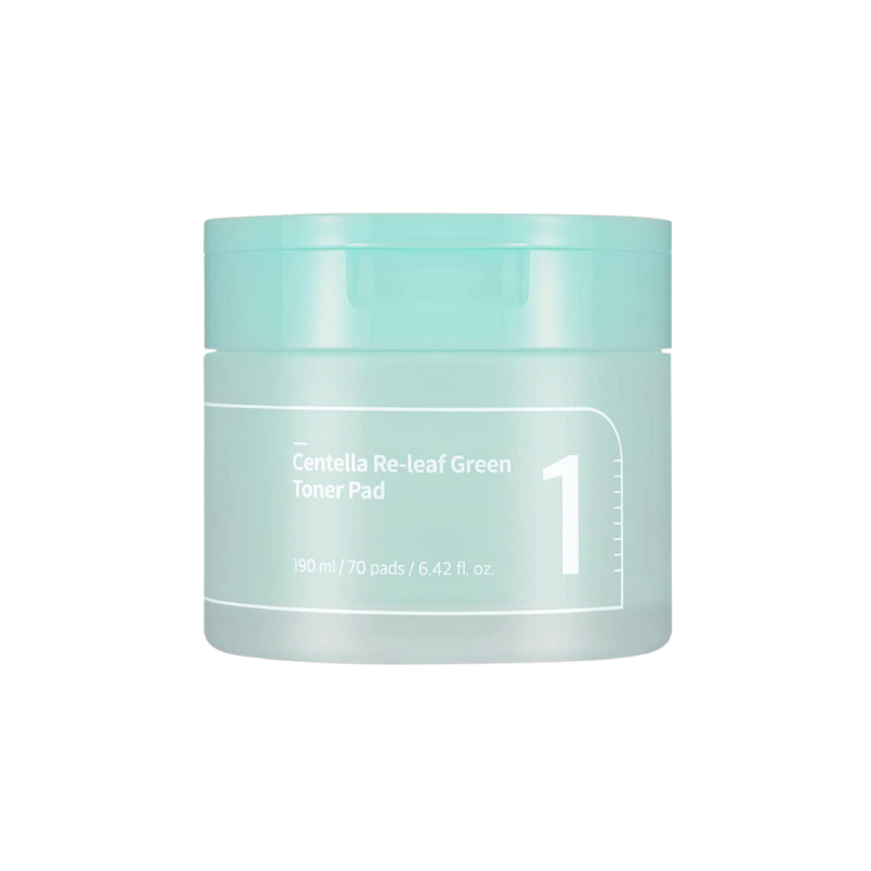 No.1 Centella Re-Leaf Green Toner Pad