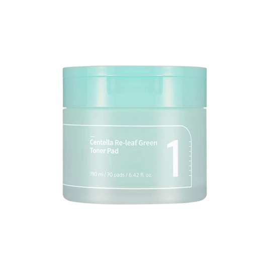 No.1 Centella Re-Leaf Green Toner Pad
